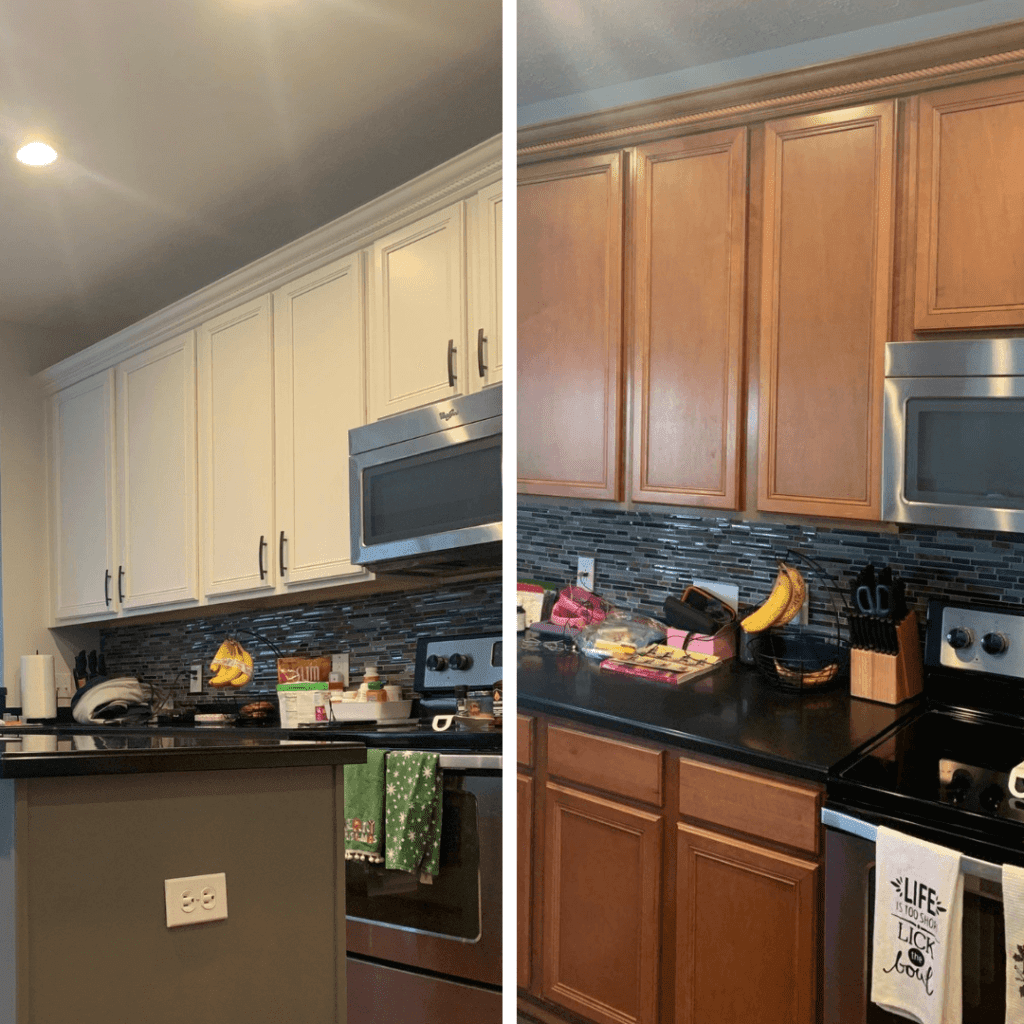 Avon Service_Cabinet Refinishing